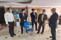 بازدید مدیریت بازرسی ازمرکز واکسیناسیون دانشکده مجازی دانشگاه 